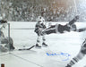 Bobby Orr Boston Bruins Signed 16x20 B/W The Goal Photo - Frameworth Sports Canada 
