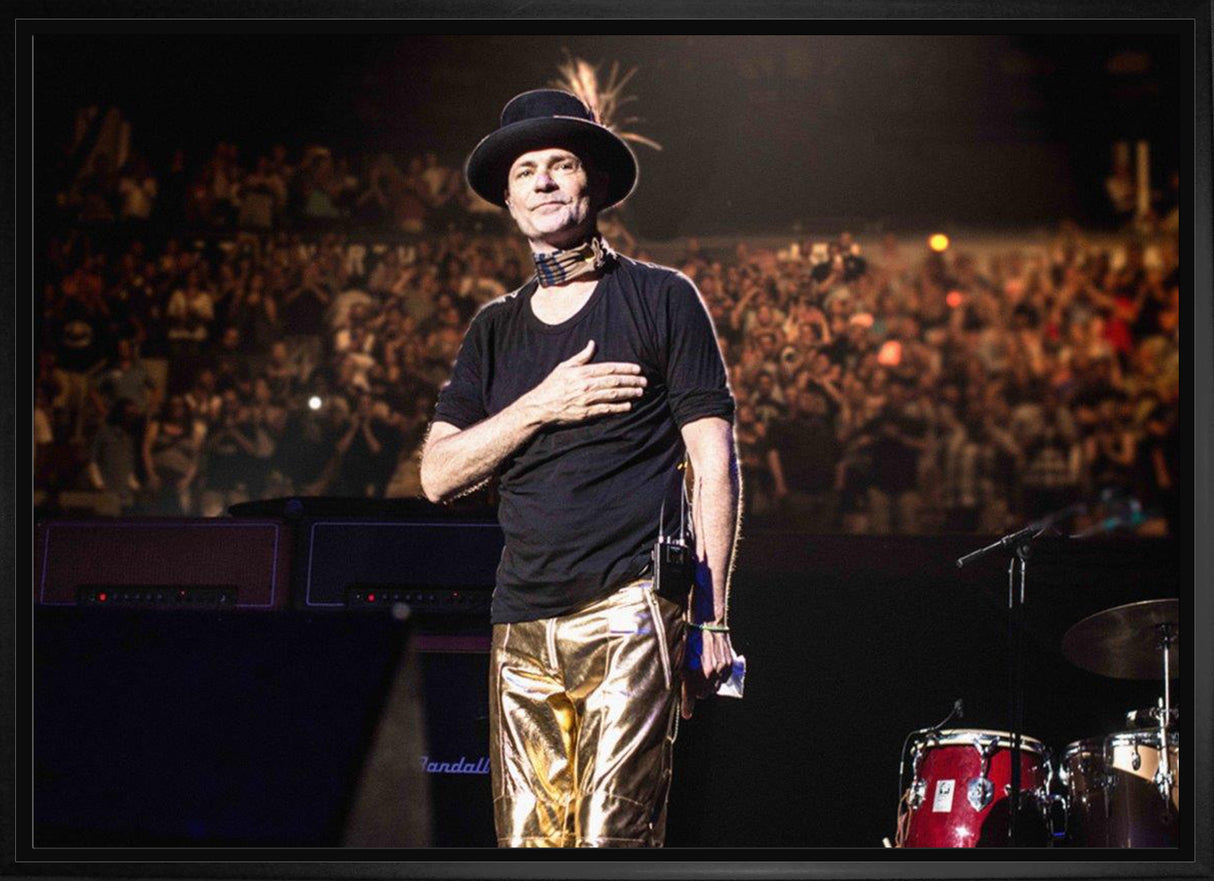 The Tragically Hip 20x29 Canvas Framed Hand on Heart-H