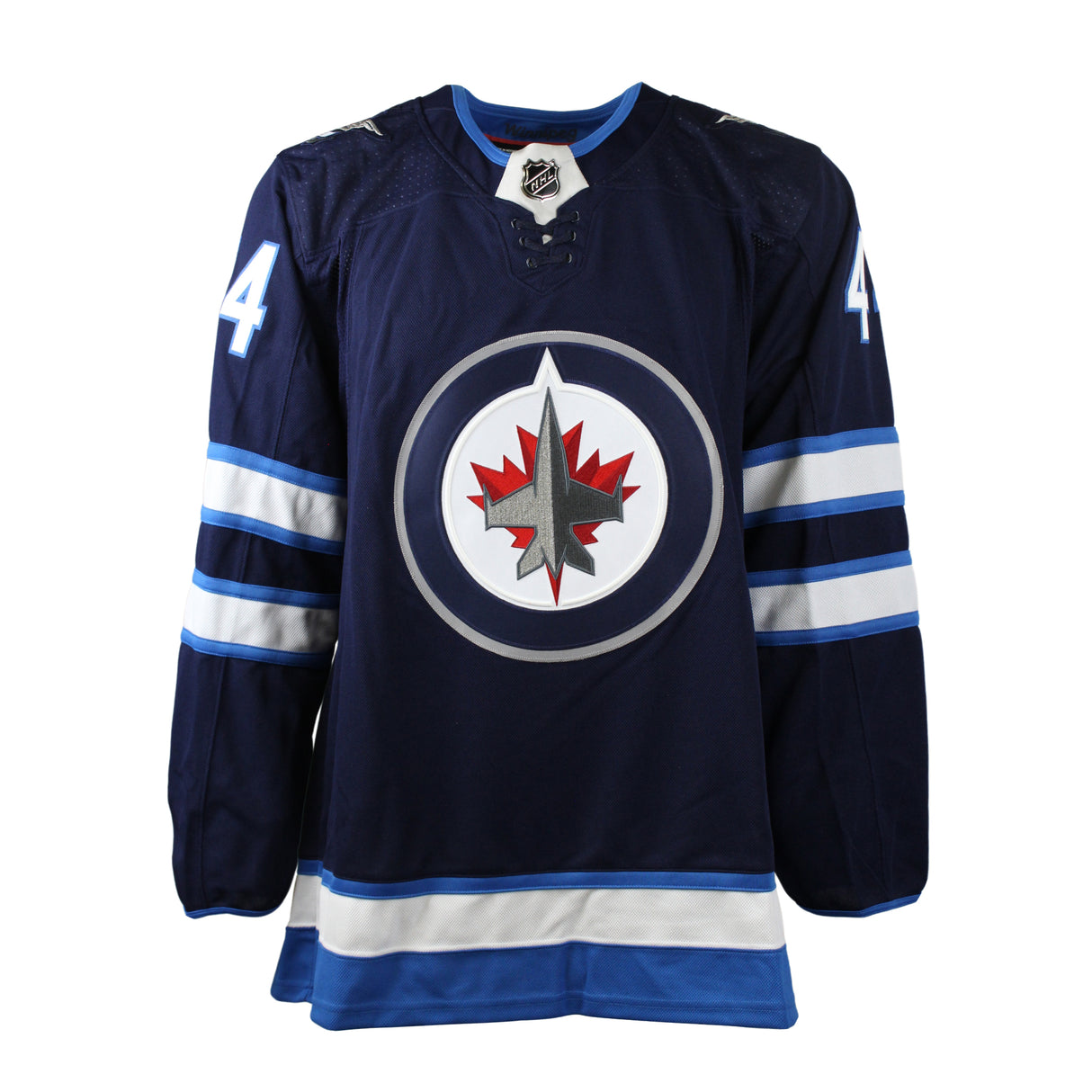 Josh Morrissey Signed Jersey Winnipeg Jets Blue Adidas - AUCTION
