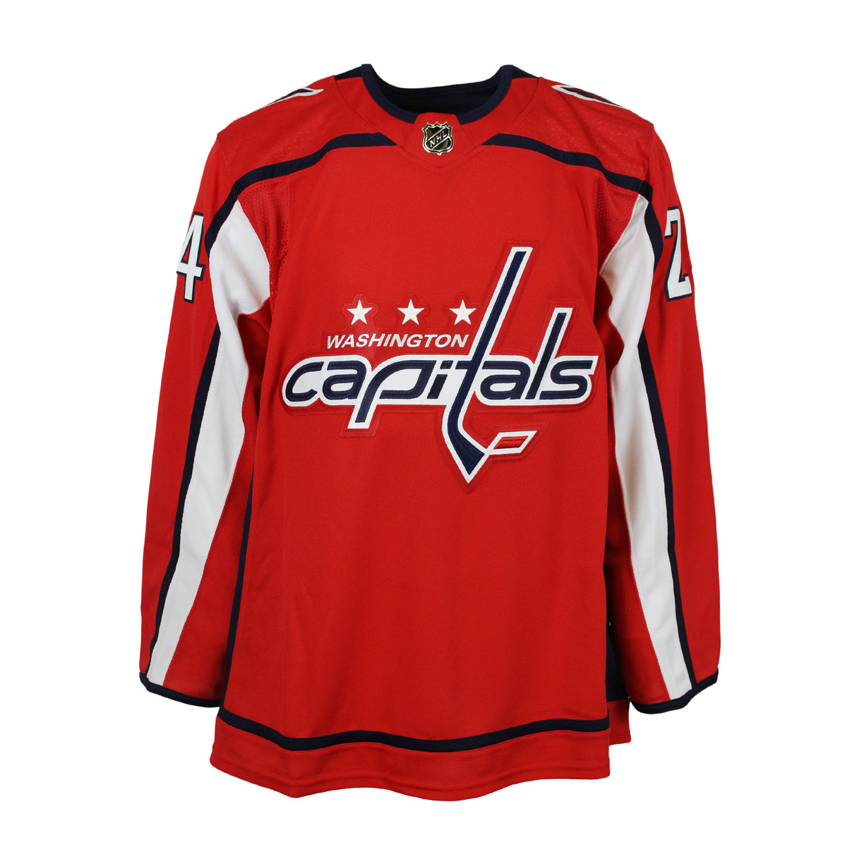 Connor McMichael Signed Jersey Washington Capitals Red Adidas - AUCTION