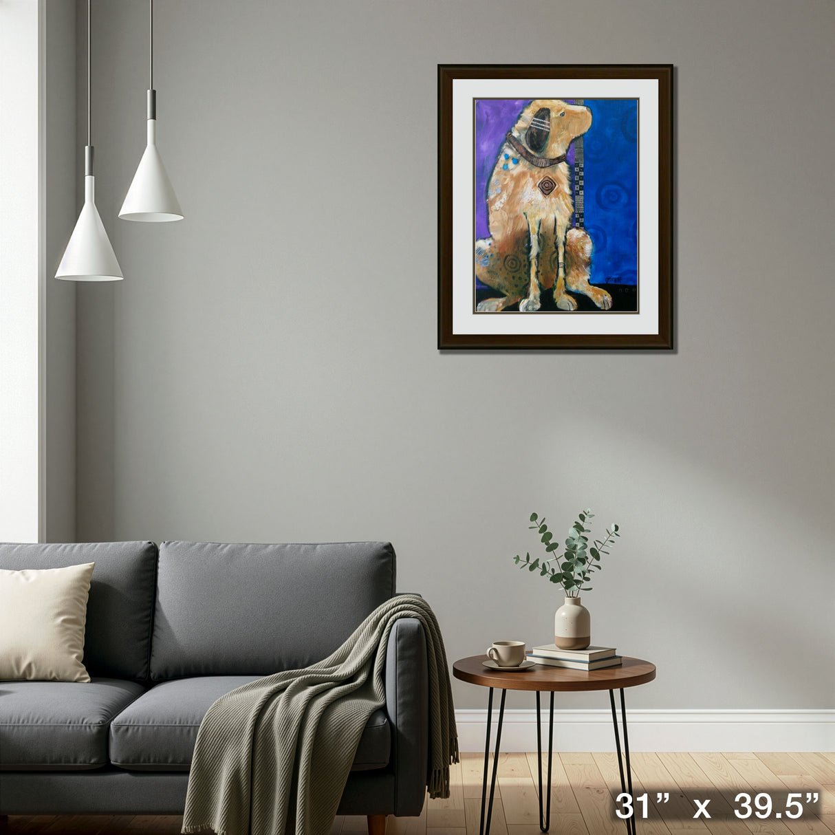 Wait Here Framed By Jenny Foster – Detail – Frameworth
