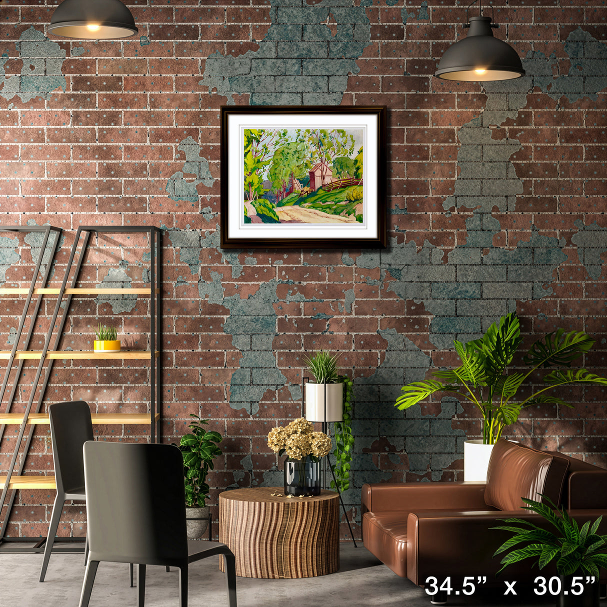 Spring Lasky Framed Print 20x24 by A.J. Casson – Lifestyle – Frameworth