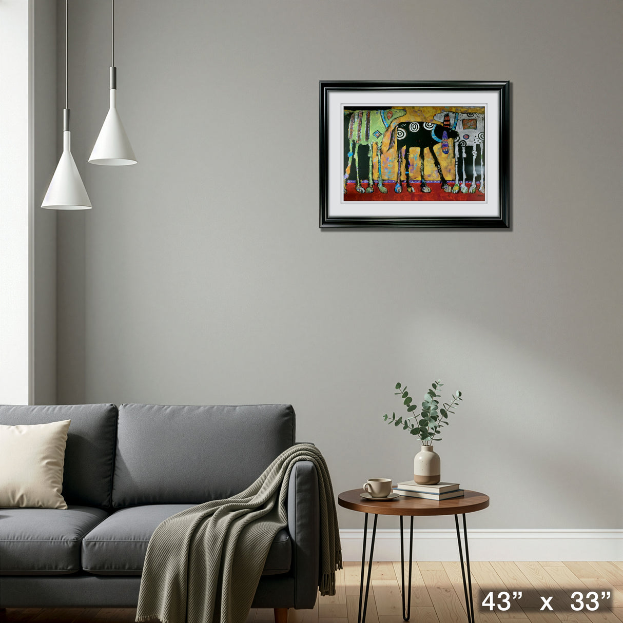 Looking For Trouble Framed Print by Jenny Foster – Detail – Frameworth