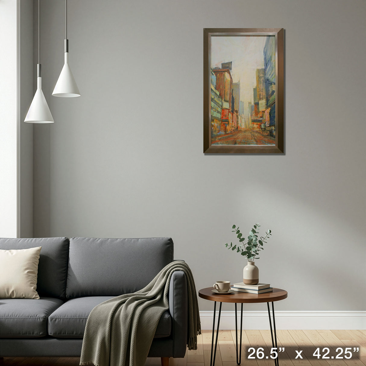 Times 2 Framed By Larson – Detail – Frameworth