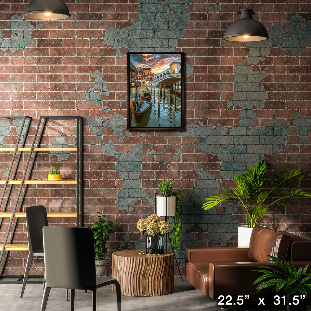 VeniceItaly 20x29 Framed Canvas – Lifestyle – Frameworth