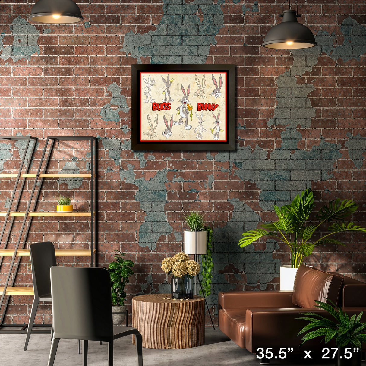 Bugs Bunny Framed Sketches – Lifestyle – Frameworth