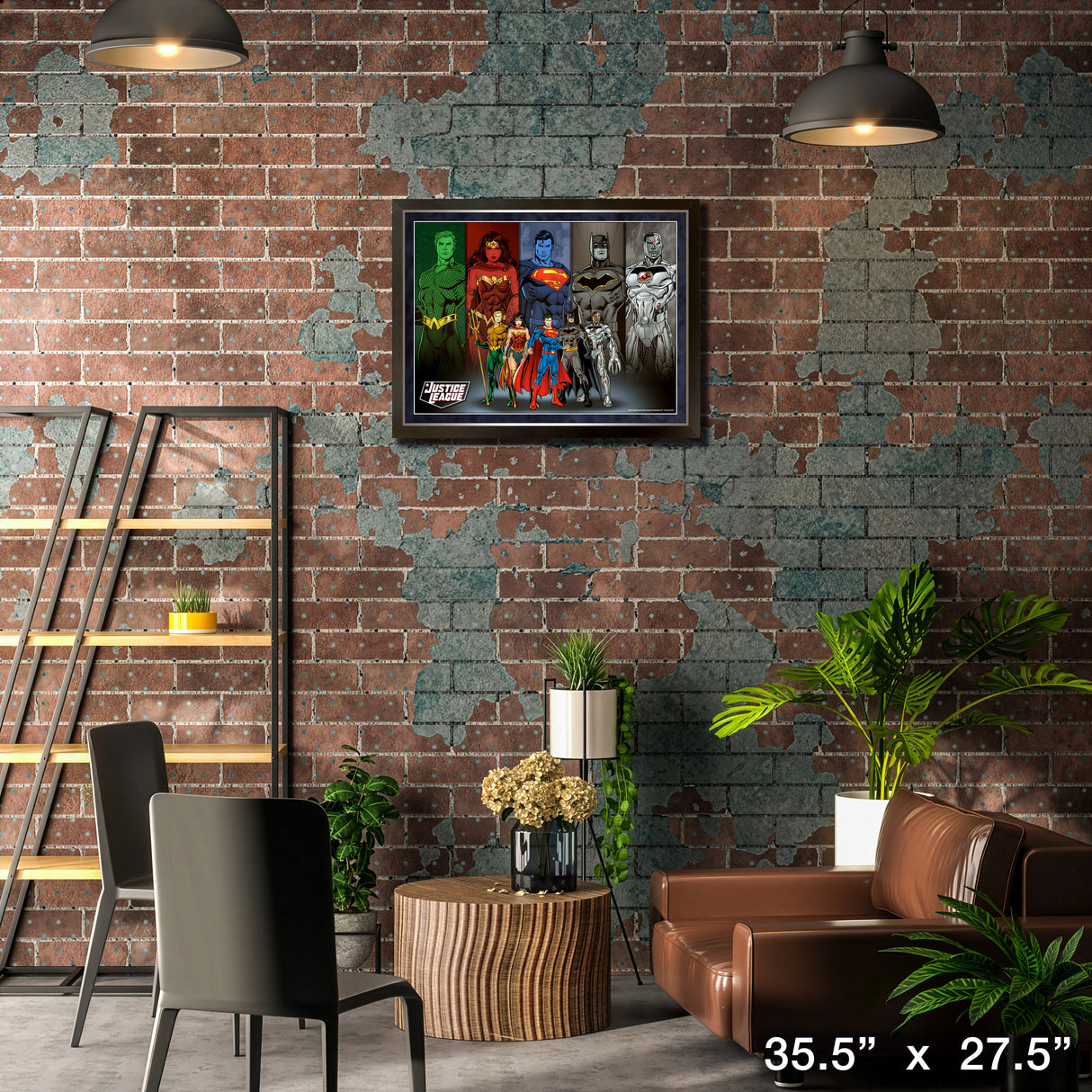 Justice League Framed Collage – Lifestyle – Frameworth