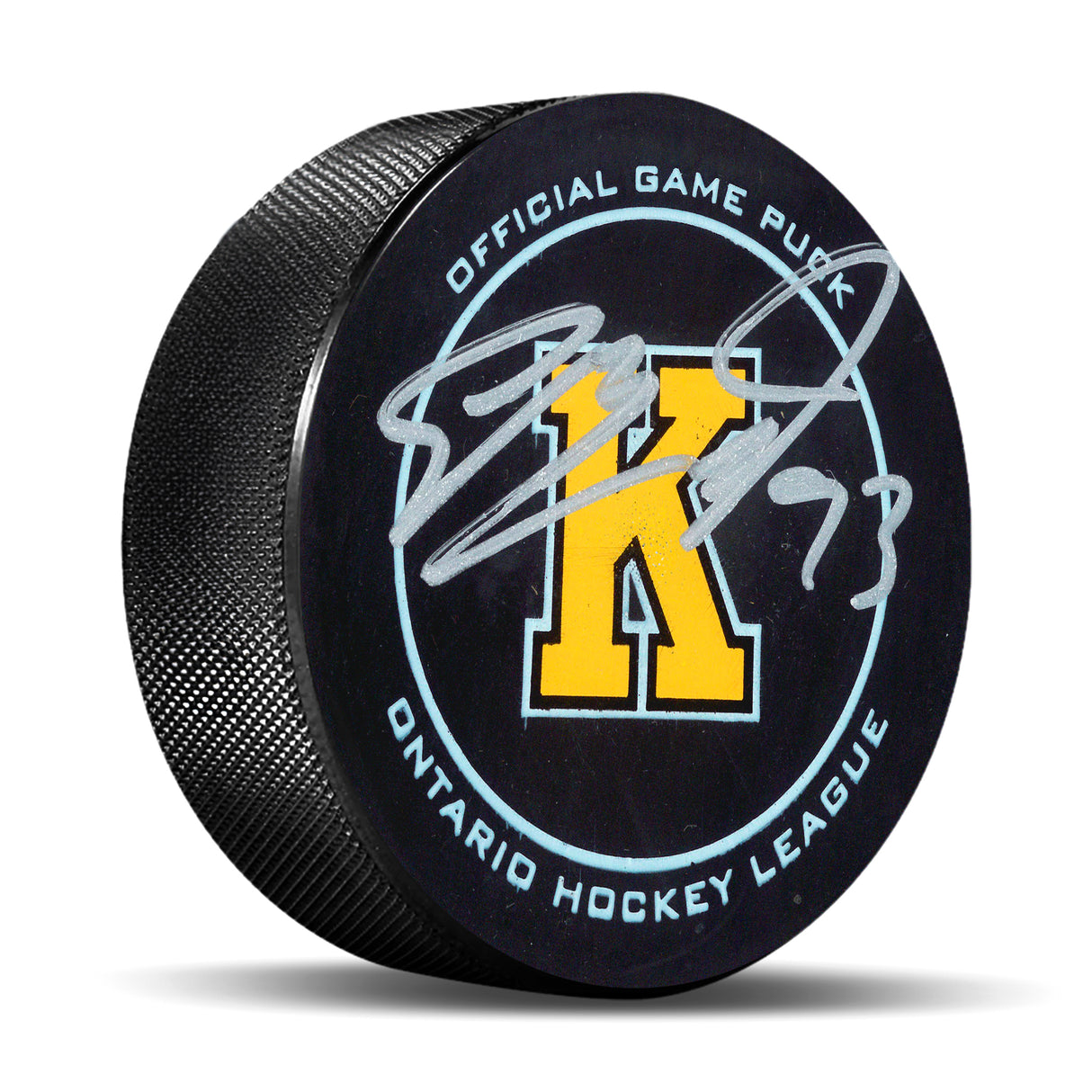 Sam Bennett Signed Kingston Frontenacs Puck