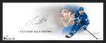 Auston Matthews Signed 18x44 Framed Print Toronto Maple Leafs Oversize Signature (Limited of Edition of 34)