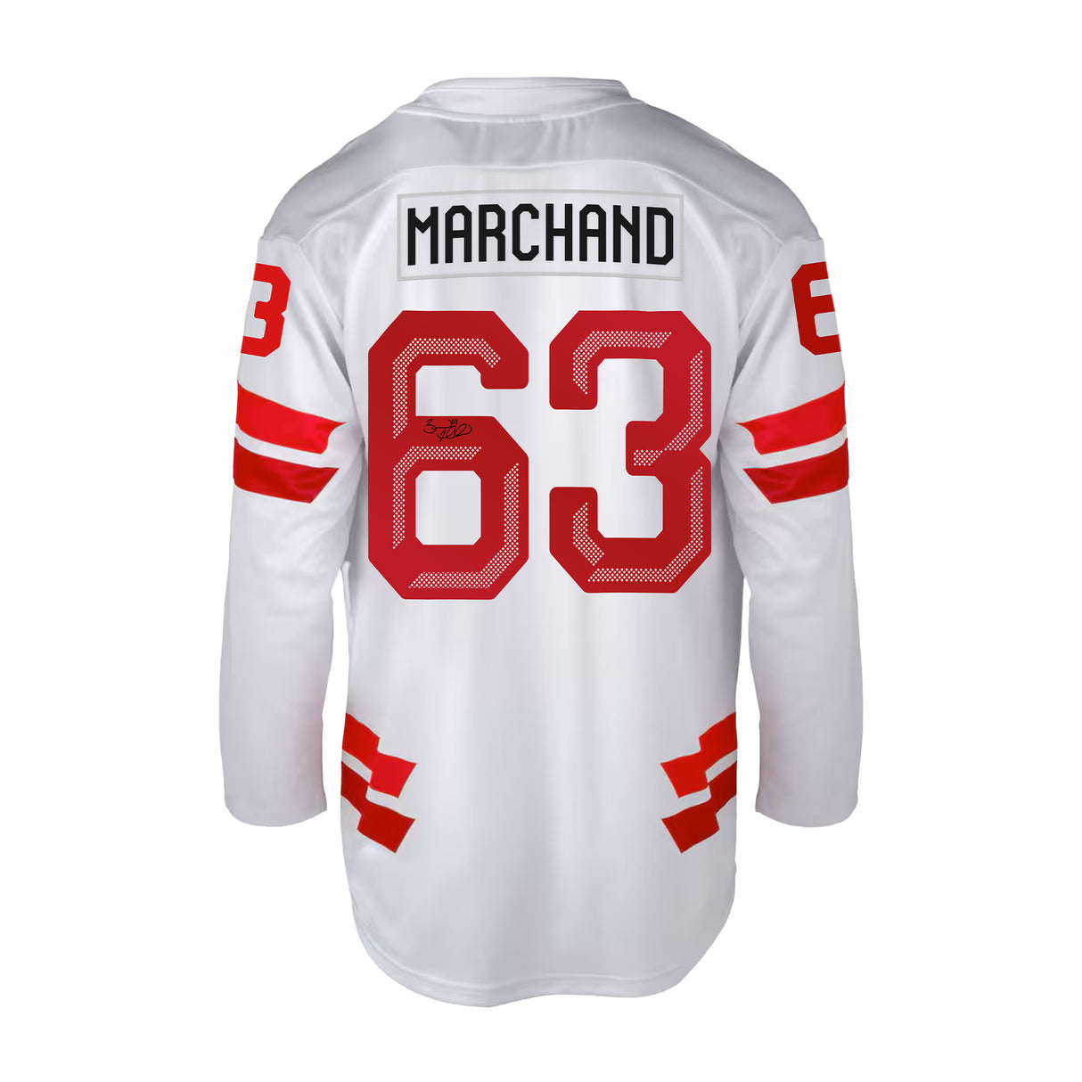 Brad Marchand Signed Team Canada 2026 Olympics - Replica Jersey - AUCTION