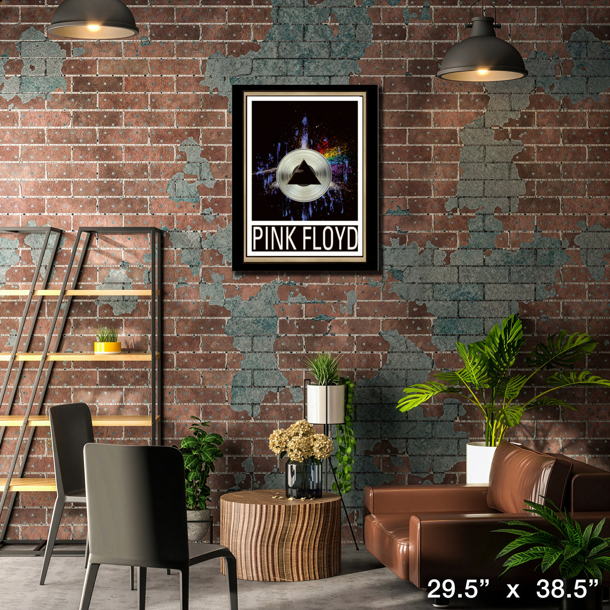 Pink Floyd Paint Splash Framed Print – Lifestyle – Frameworth