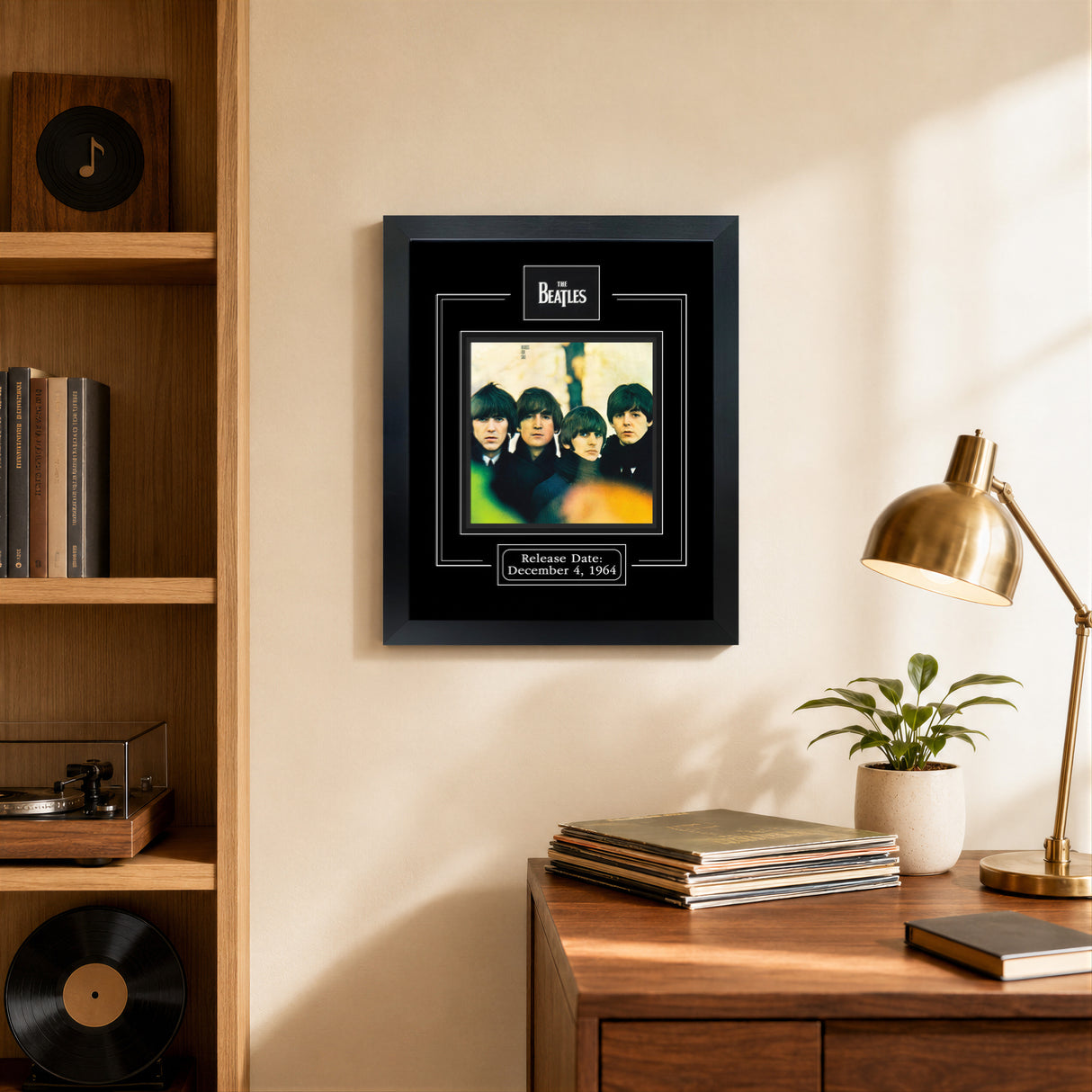 Beatles For Sale Framed Beatles Album Print - lifestyle 2