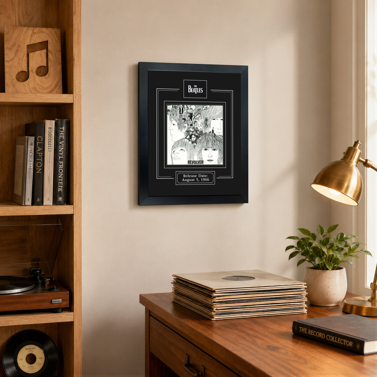Revolver Framed Beatles Album Print - lifestyle 2