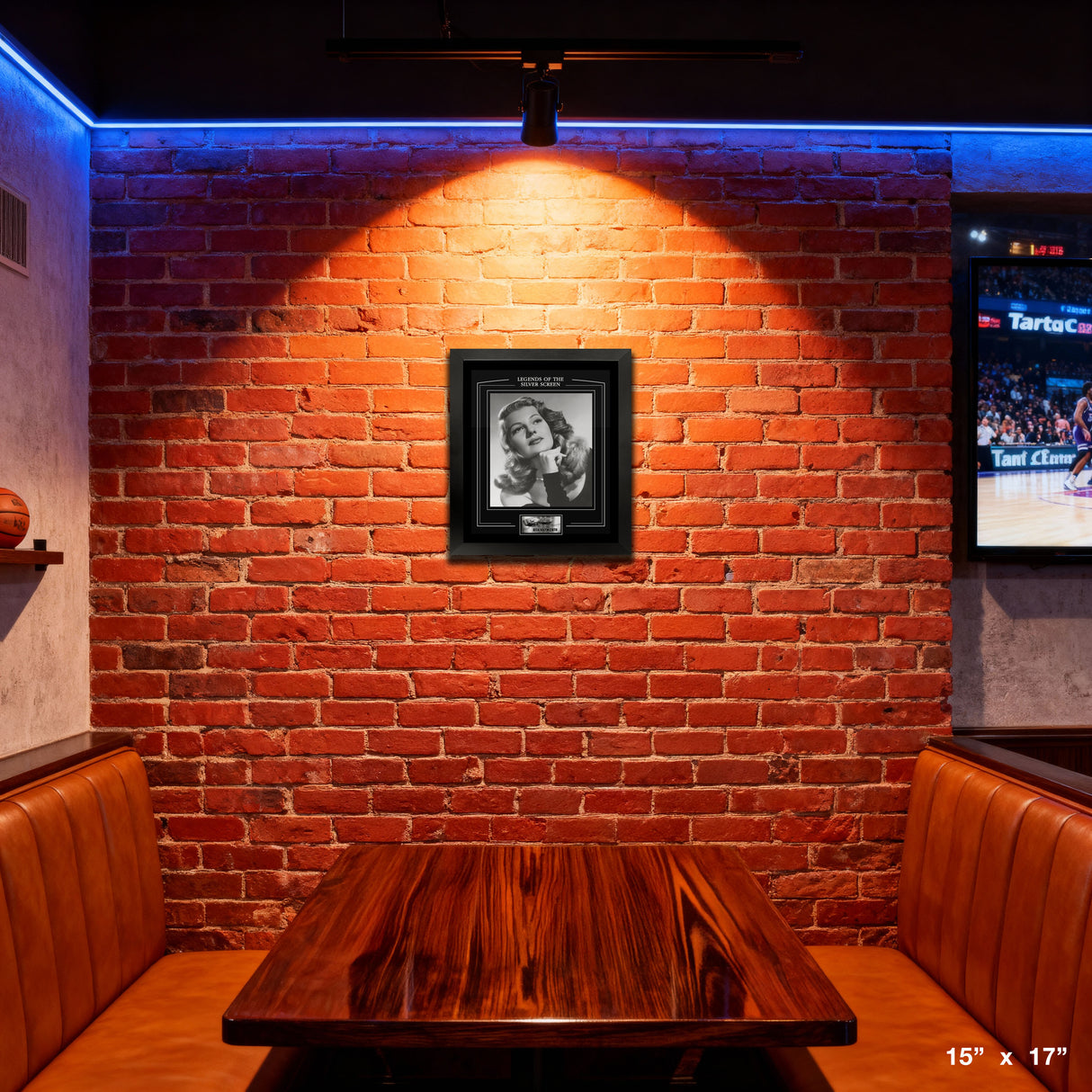 Rita Hayworth Framed PhotoGlass Print – View 4 – Frameworth