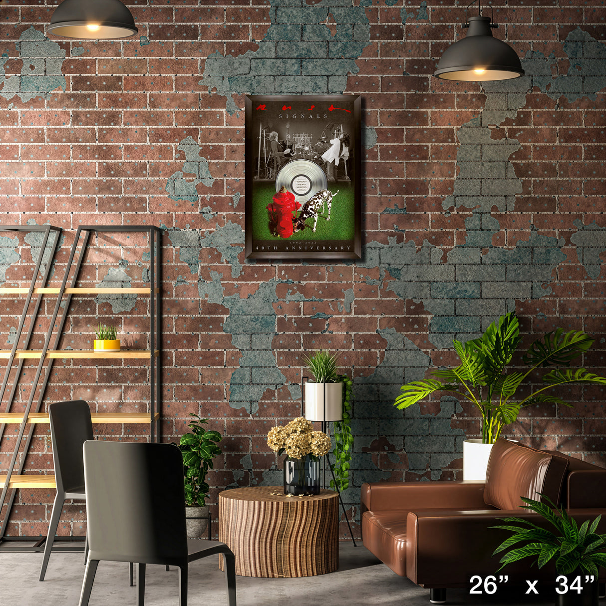 Rush Signals 40th Anniversary Frame – Lifestyle – Frameworth