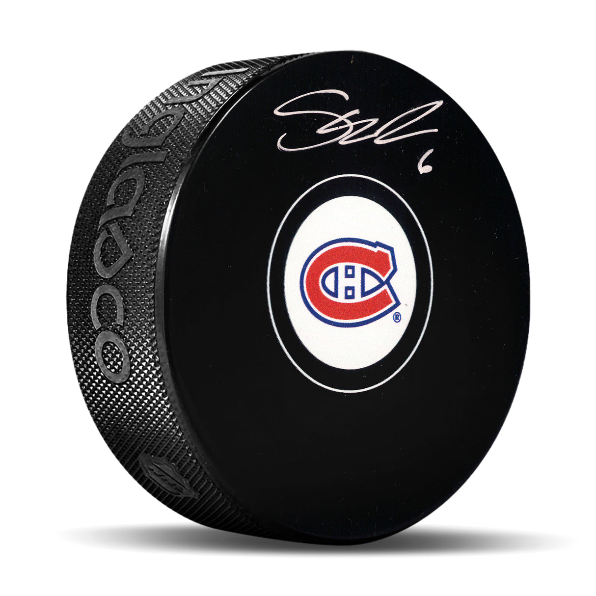 Shea Weber Signed Montreal Canadiens Puck