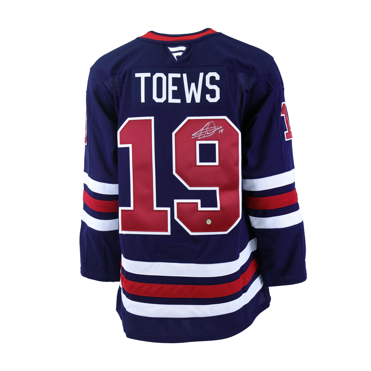Jonathan Toews Signed Winnipeg Jets Fanatics Premium Alternate Jersey
