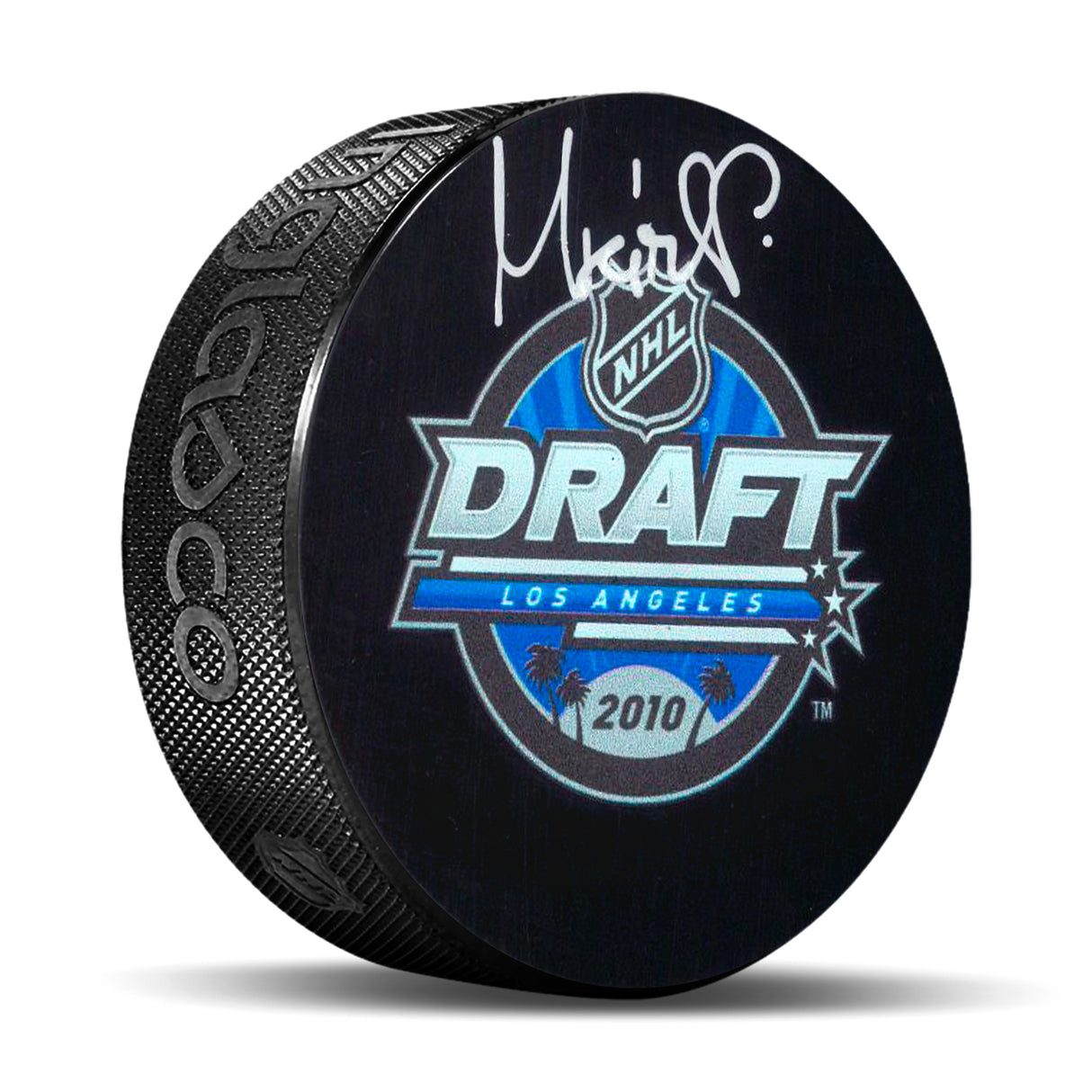Petr Mrazek Signed 2010 NHL Draft Puck