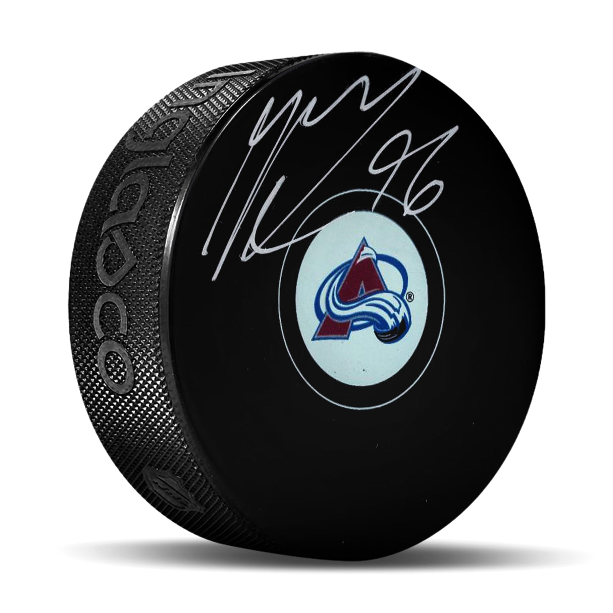 Mikko Rantanen Signed Colorado Avalanche Puck Avalanche Autograph Series