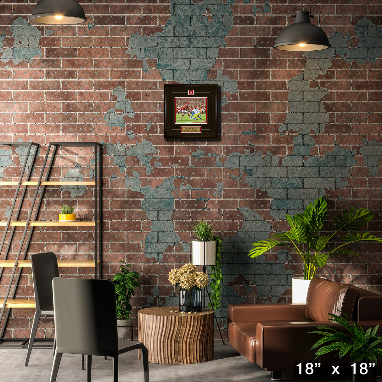 Travis Kelce Framed Pin & Plate Chiefs β Lifestyle β Frameworth