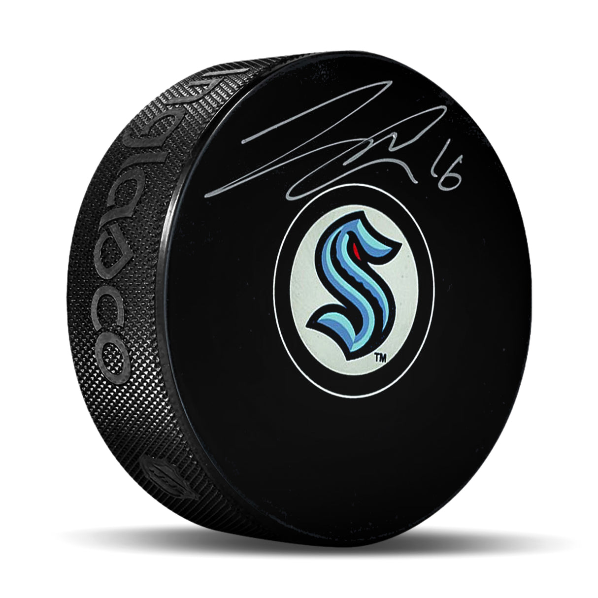 Jared McCann Signed Seattle Kraken Autograph Series Puck