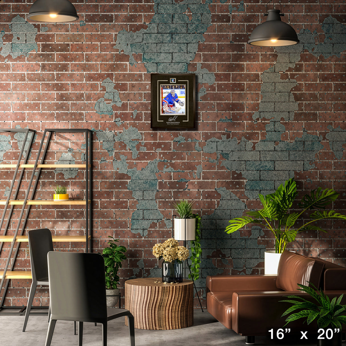 Igor Shesterkin 16x20 Replica Signature Frame Rangers – Lifestyle – Frameworth