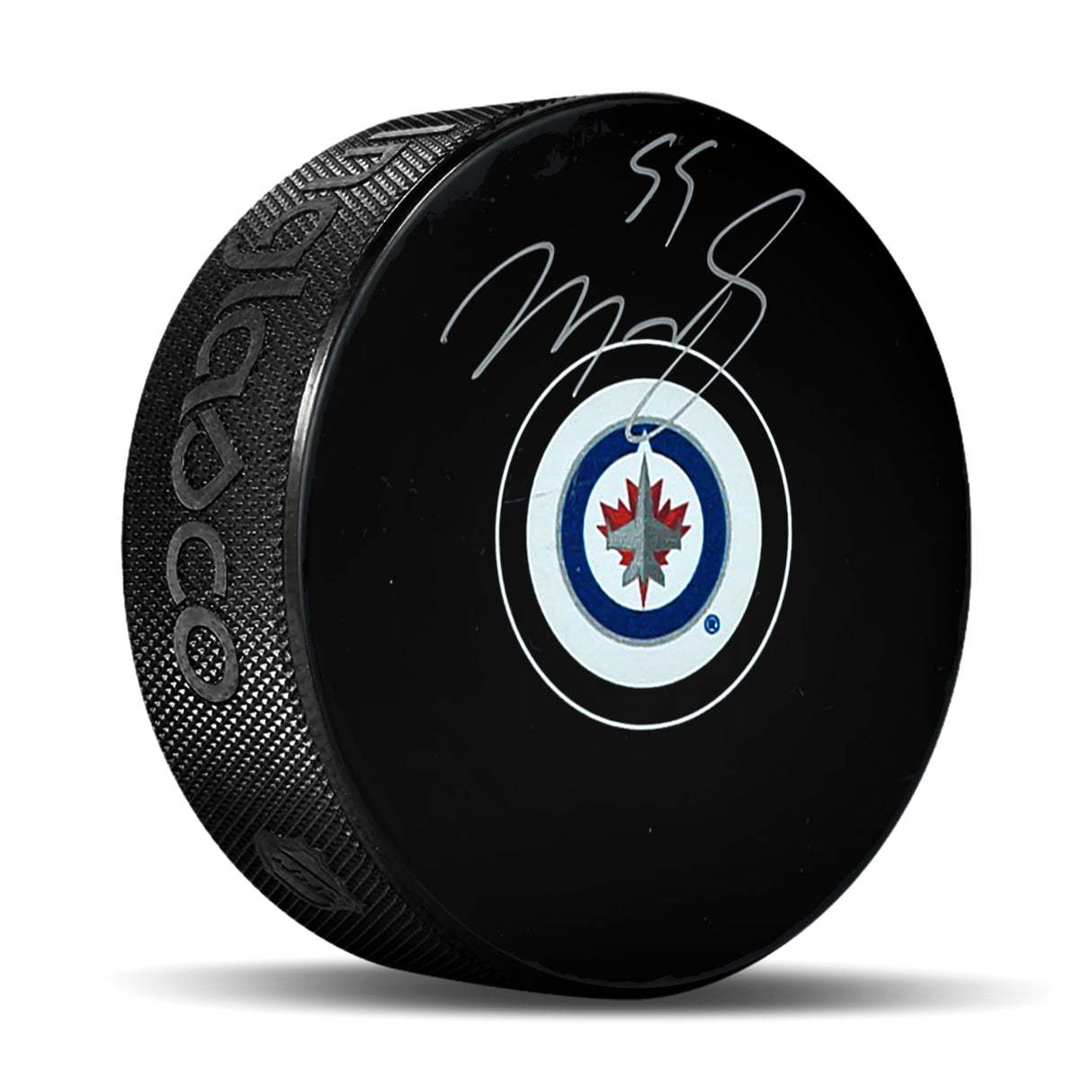 Mark Scheifele Signed Winnipeg Jets Puck