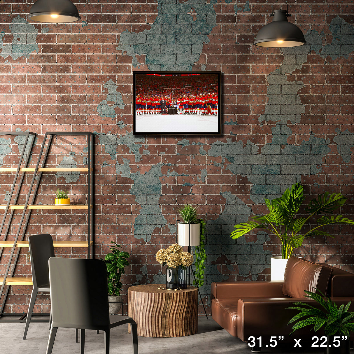 Florida Panthers 20x29 Framed Canvas Conference Final Trophy – Lifestyle – Frameworth