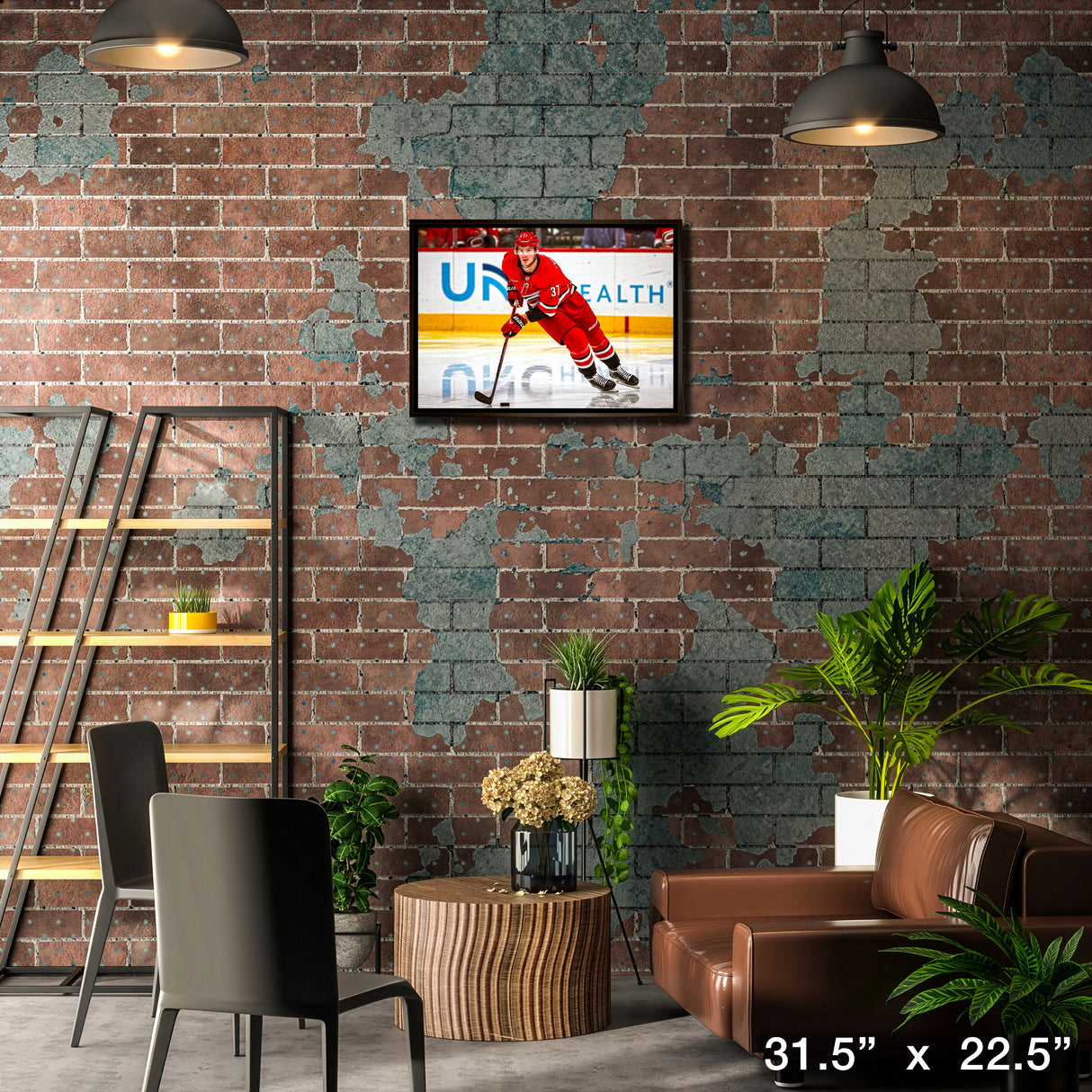 Andrei Svechnikov 20x29 Framed Canvas Carolina Hurricanes – Lifestyle – Frameworth