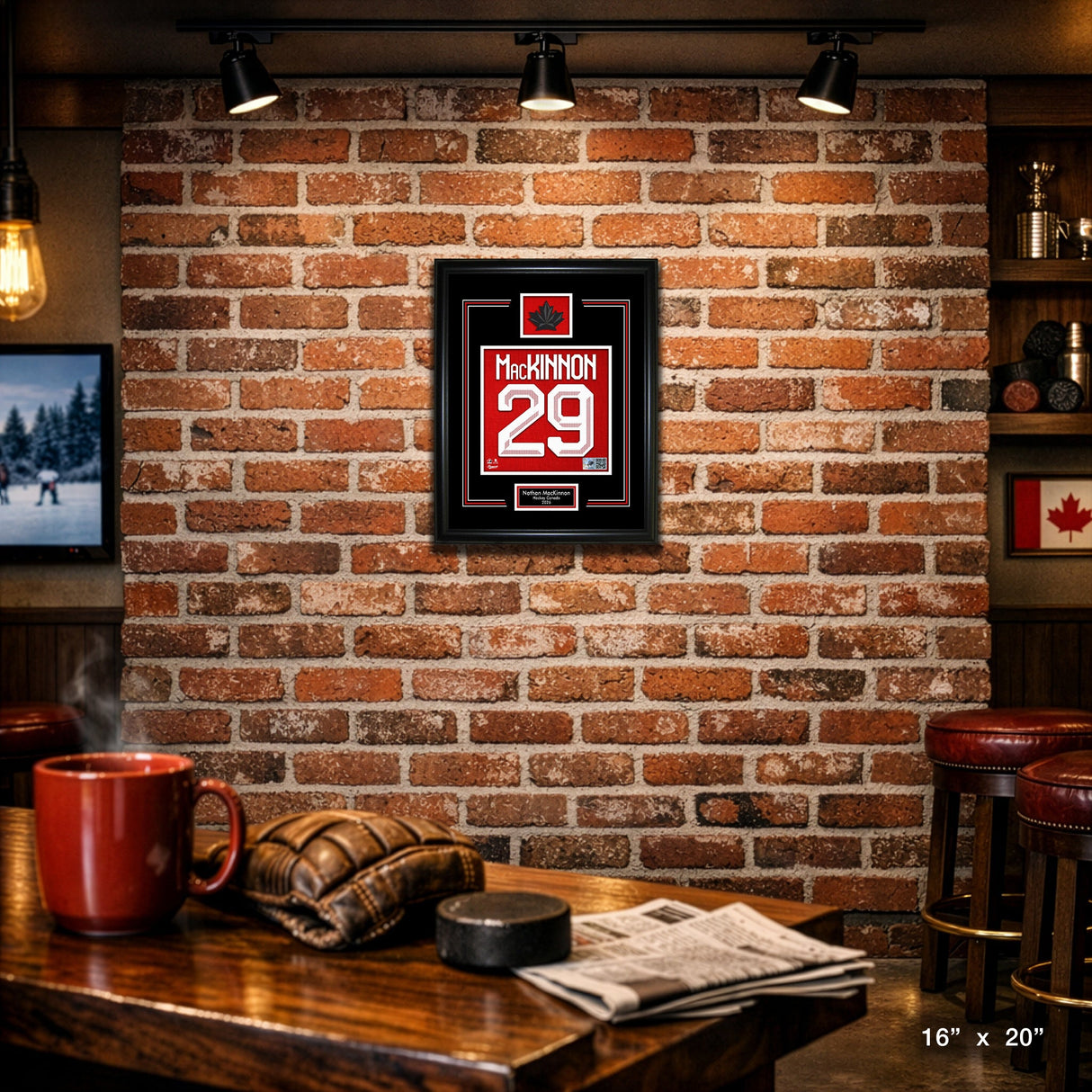 Nathan MacKinnon #29 Team Canada Lifestyle