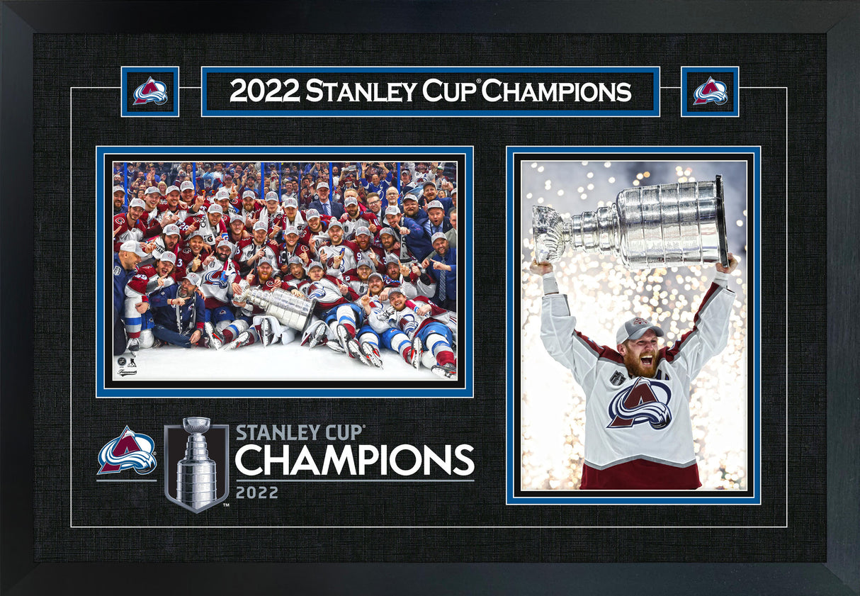 Gabriel Landeskog Framed Colorado Avalanche 16x24 2022 Stanley Cup Collage