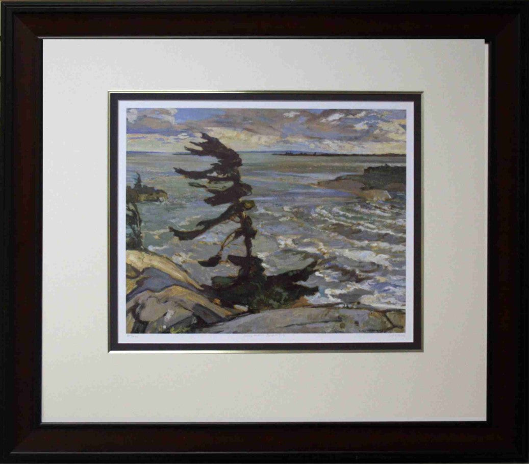 Stormy Weather Framed By Frederick Varley