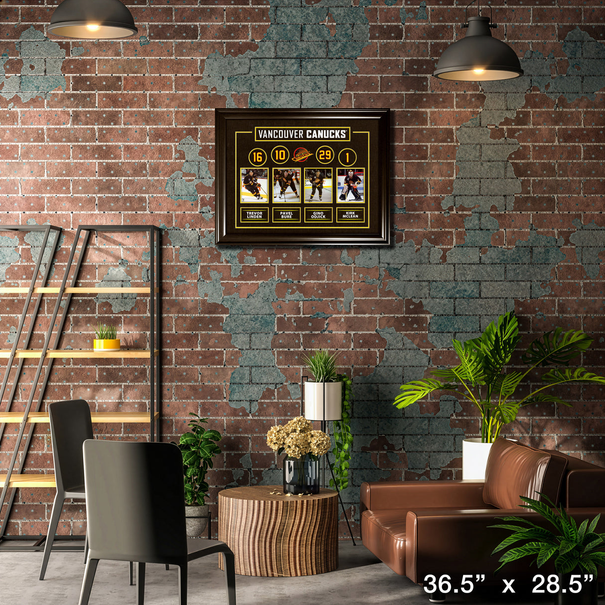 Vancouver Canucks Alumni Player Best of the Best Framed Collage – Lifestyle – Frameworth