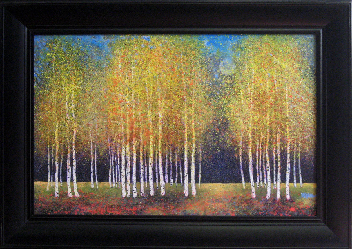 Golden Grove Framed By Melissa Graves Brown