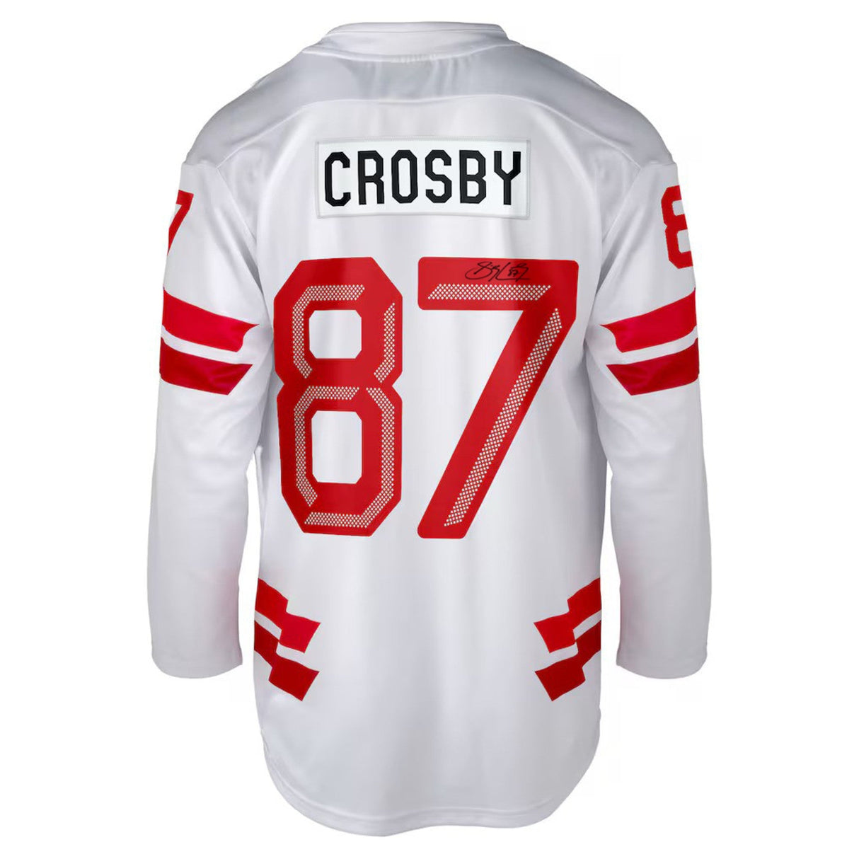 Sidney Crosby Signed Hockey Canada 2026 White Bauer Semi-Pro Jersey (Limited Edition of 187)