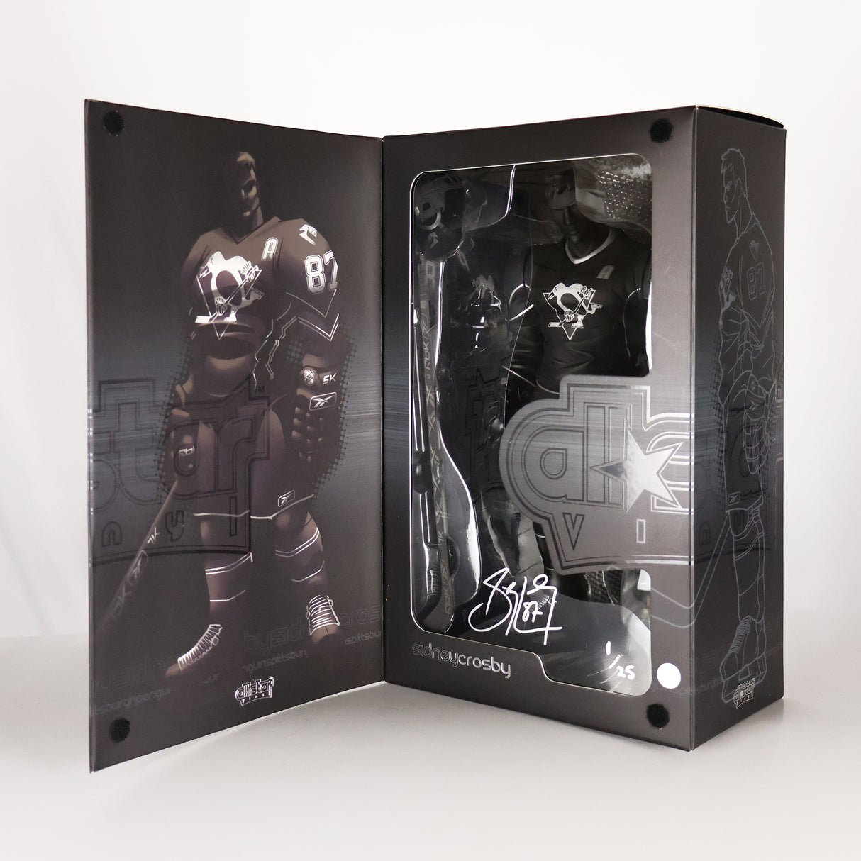 Sidney Crosby Signed Action Figure "NHL 1" Platinum Edition SC4 (Limited Edition of 25) - AUCTION
