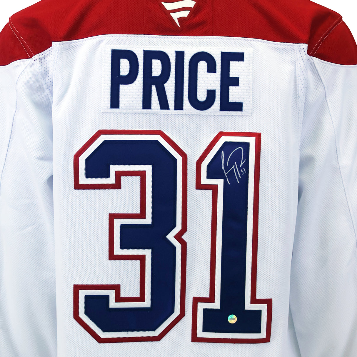 Carey Price Signed Jersey Montreal Canadiens White Fanatics Premium