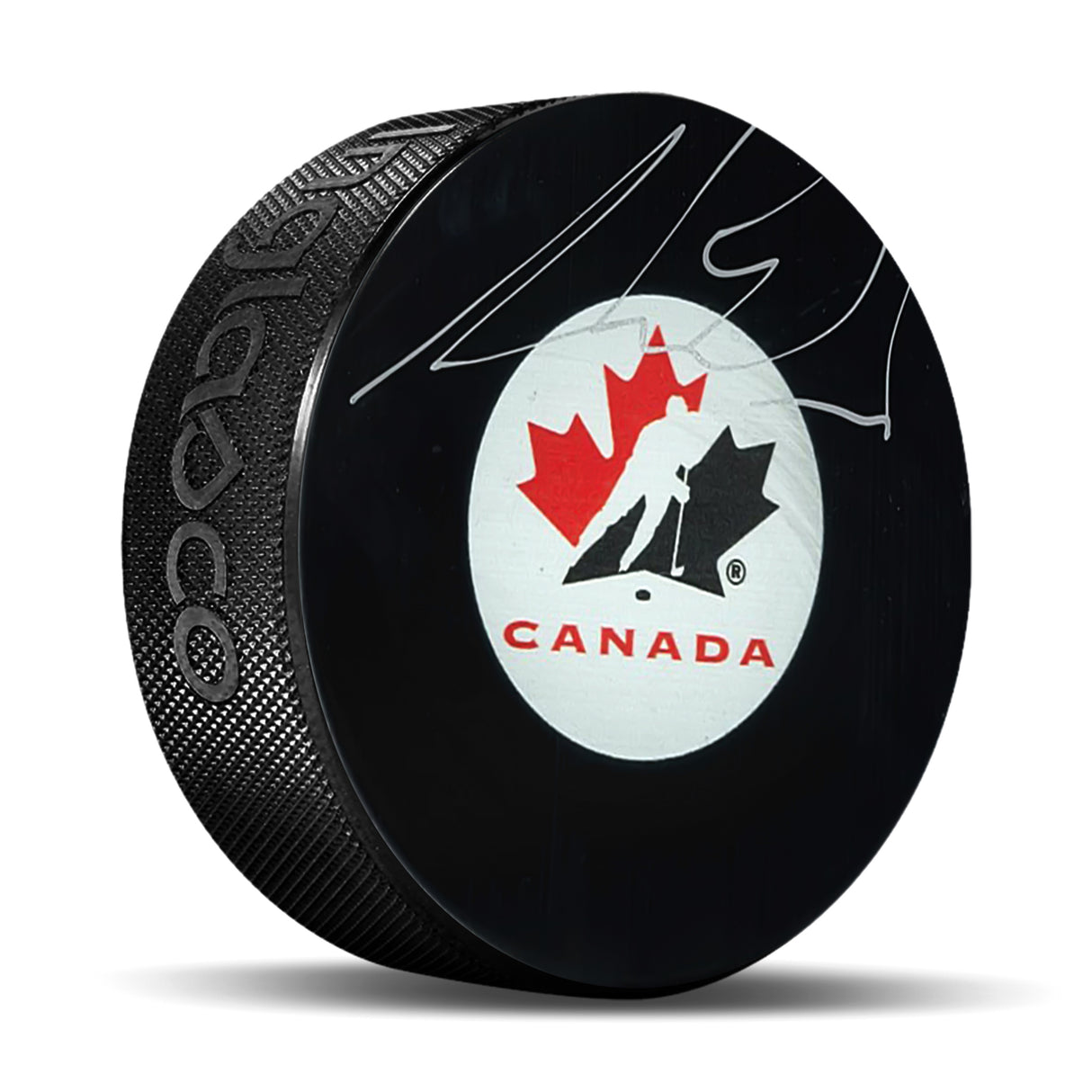 Aaron Ekblad Signed Team Canada Puck