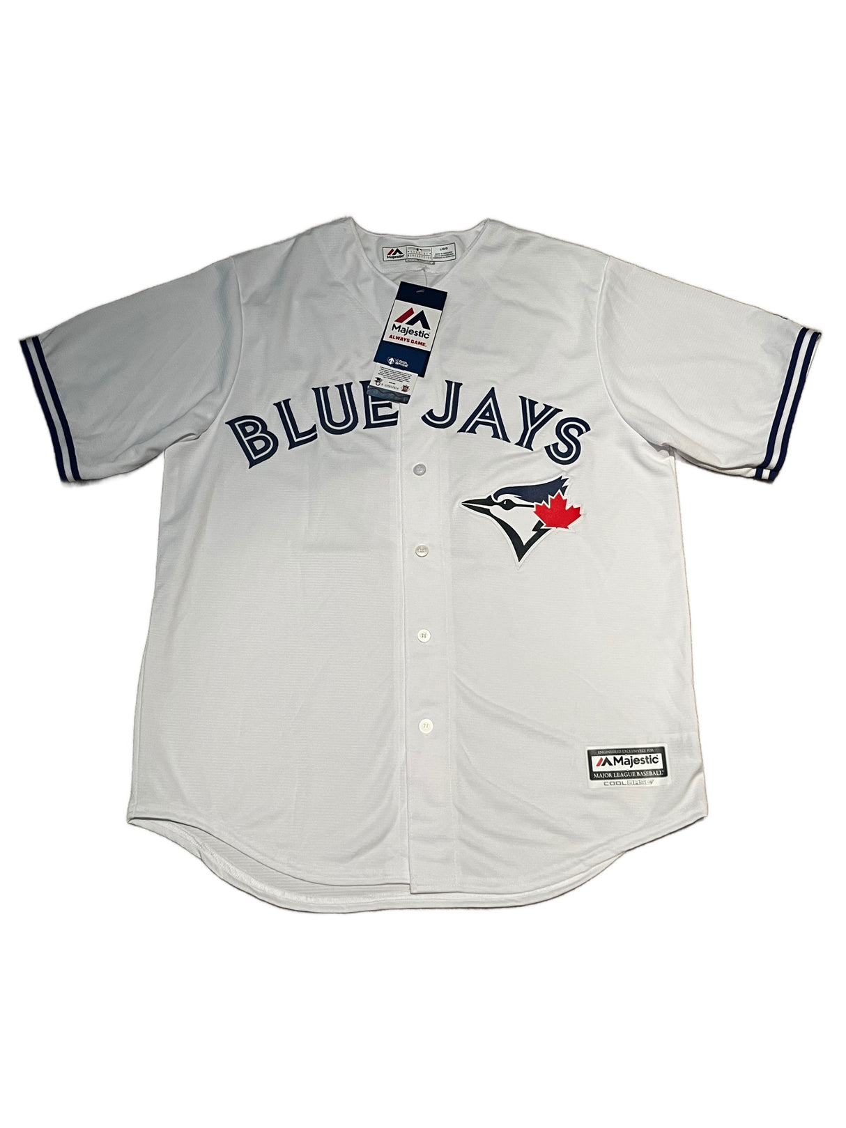 Bo Bichette Signed Toronto Blue Jays Majestic Coolbase Jersey - AUCTION