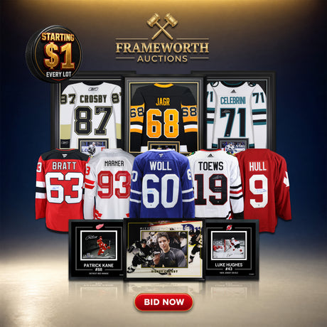 Frameworth Weekly Auction mobile banner