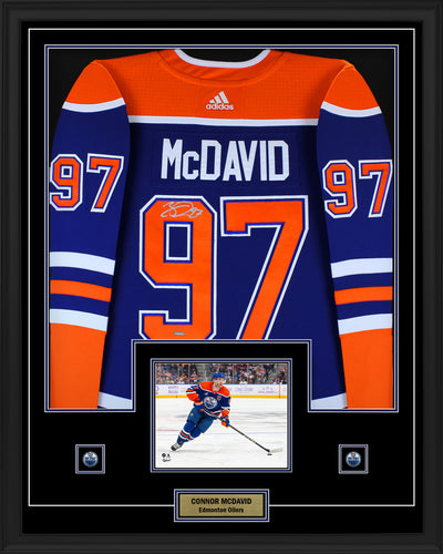 Vertical Premium Jersey Frame (34x42) - With Photo & Logo