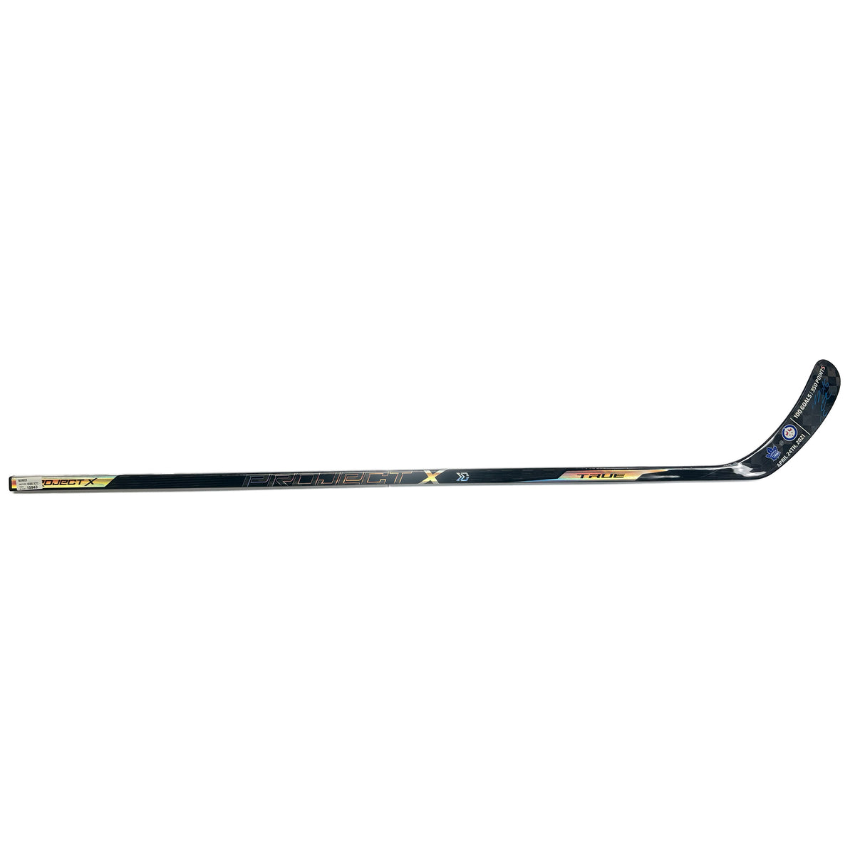 Mitch Marner Signed Toronto Maple Leafs Hockey Stick 100th Goal & 350th Point - AUCTION
