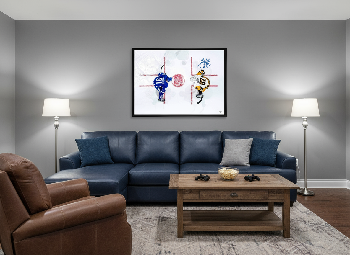 Sidney Crosby Faceoff Lifestyle