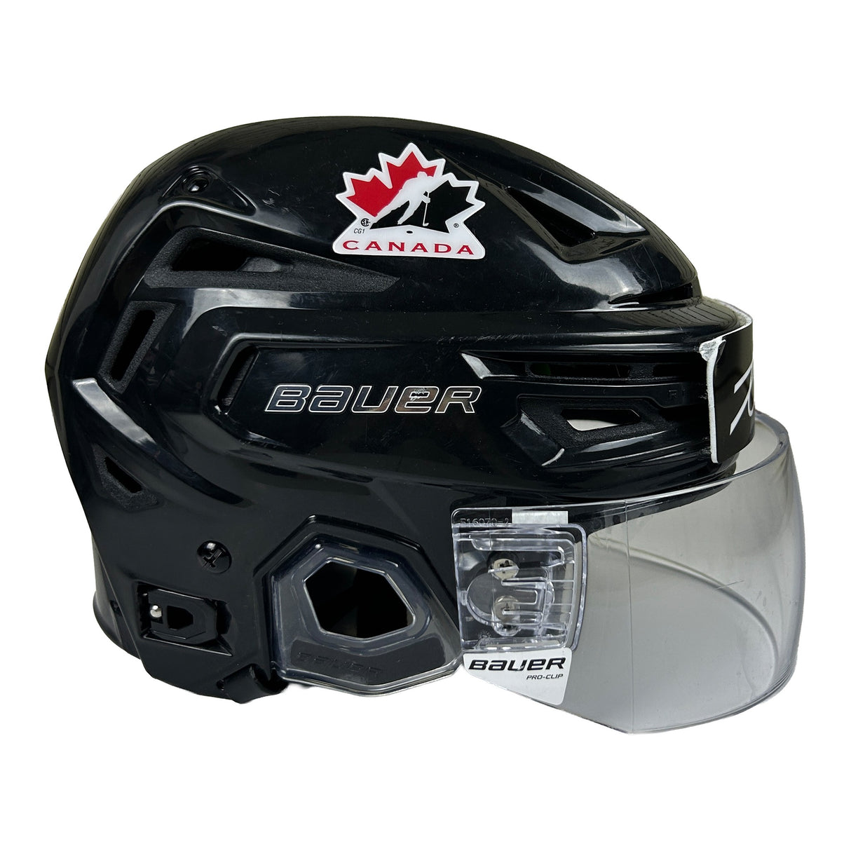 Porter Martone 2025 IIHF World Junior Championship Game Used Helmet