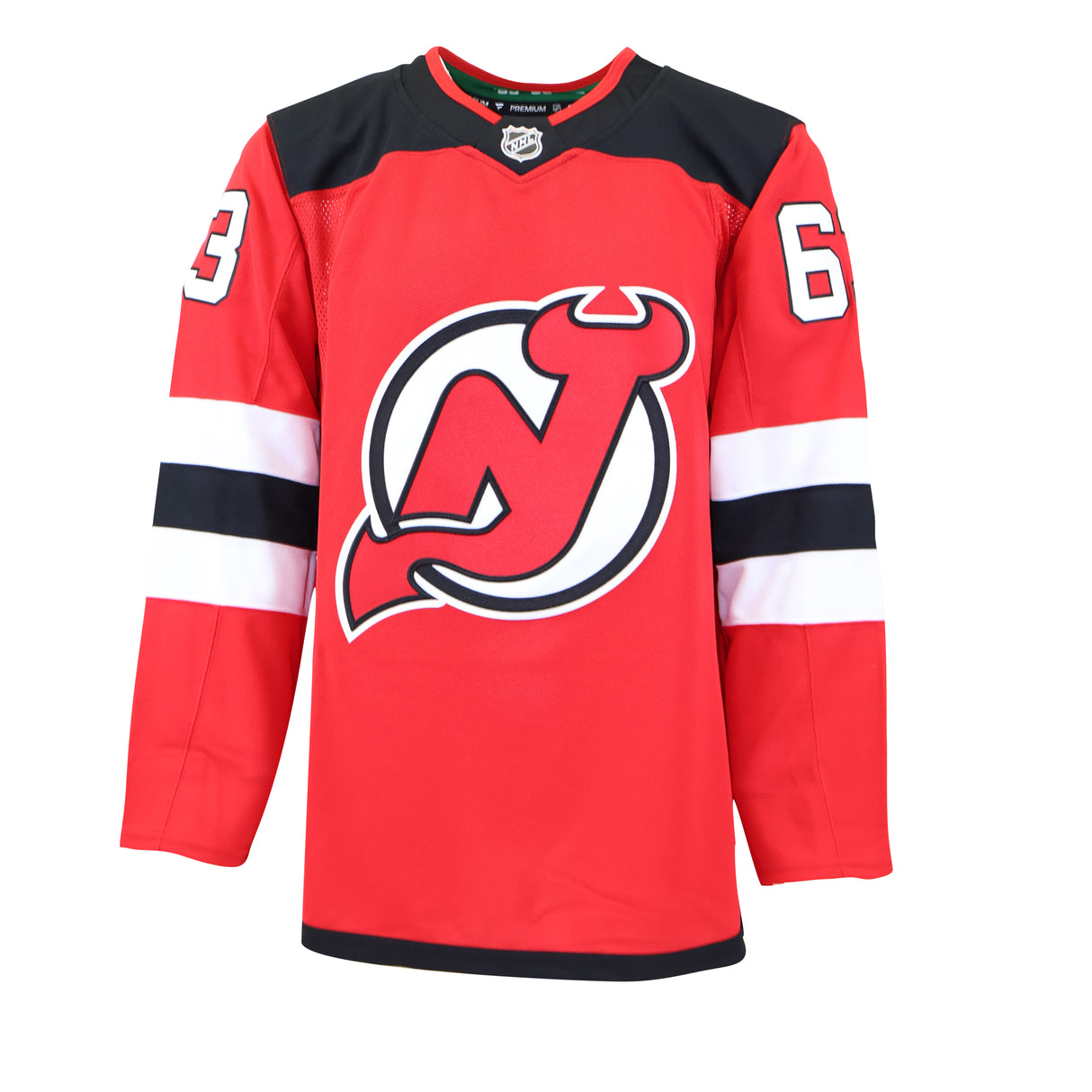 Jesper Bratt Signed New Jersey Devils Fanatics Premium Home Jersey
