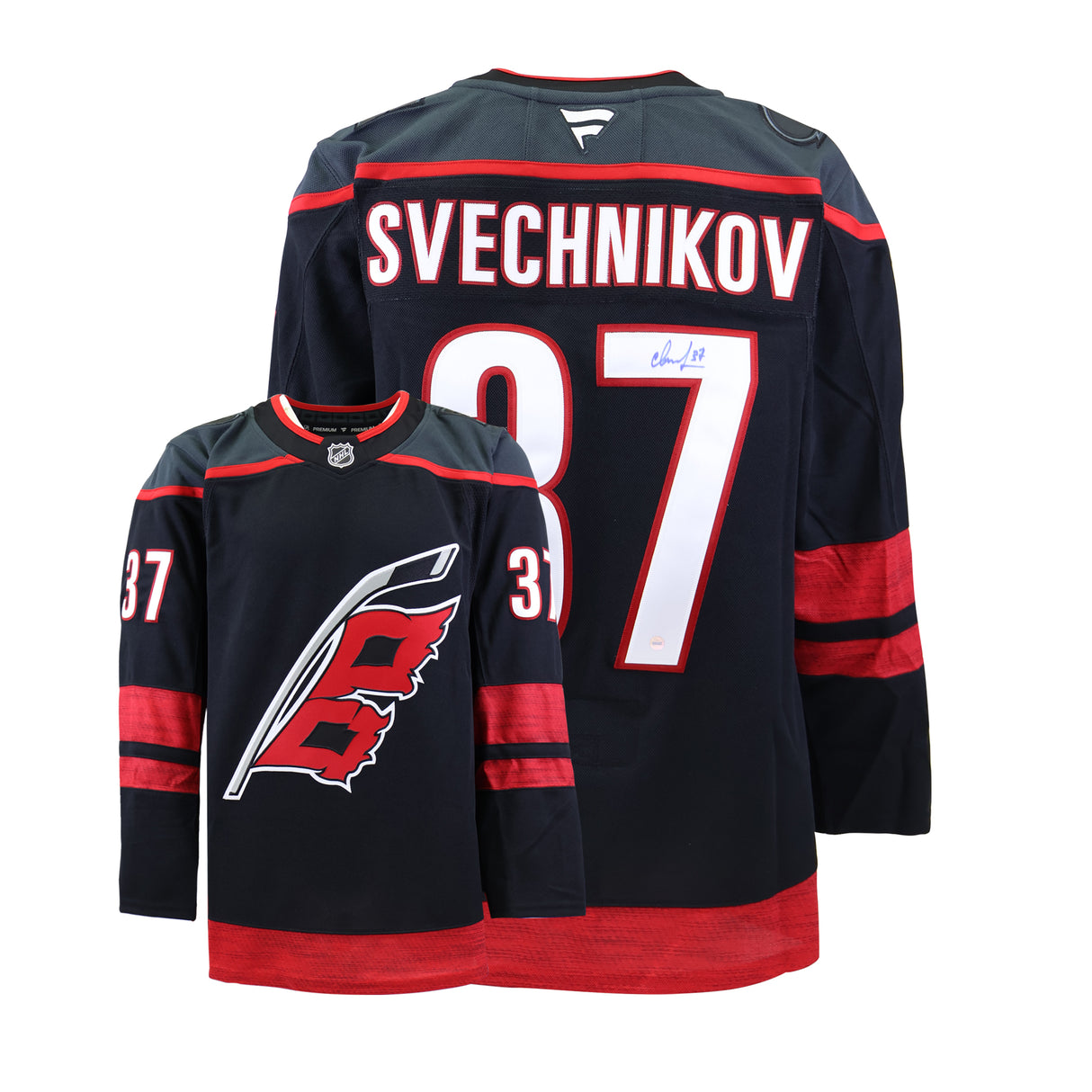 Andrei Svechnikov Signed Carolina Hurricanes Fanatics Premium Home Jersey