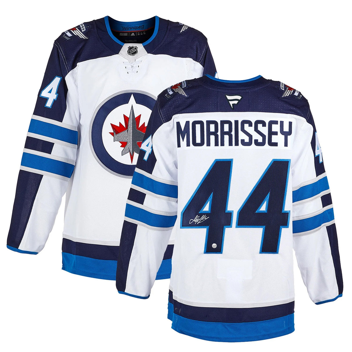 Josh Morrissey Signed Winnipeg Jets Fanatics Premium Away Jersey