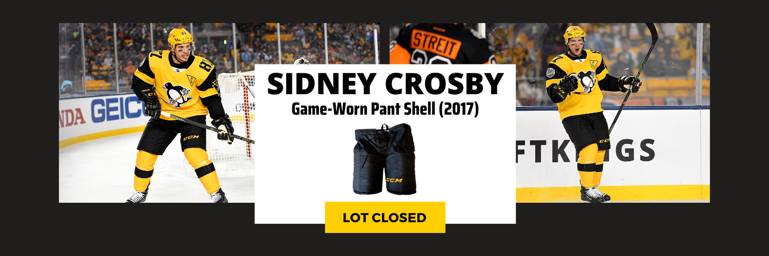 Sidney Crosby Game-Worn Pant Shells (2017 Stadium Series)