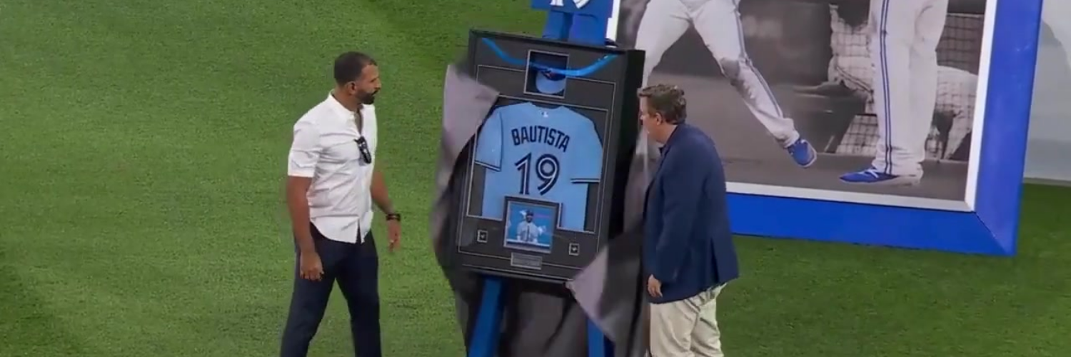 José Bautista Retirement | Custom Framing