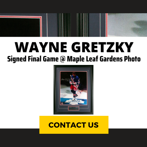 Wayne Gretzky Signed Framed 16x20" Final Game at Maple Leaf Gardens Photo (LE/99)